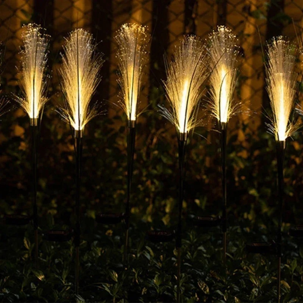 Luces Solares LED para Jardín, - Outdoor Yard Power Stake reseña y precio