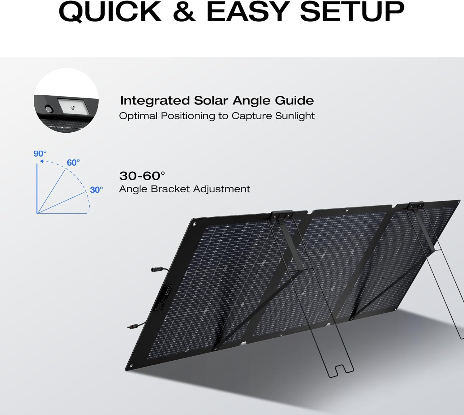 Panel Solar Plegable de 160 Va - Outdoor Power For Camping reseña y precio