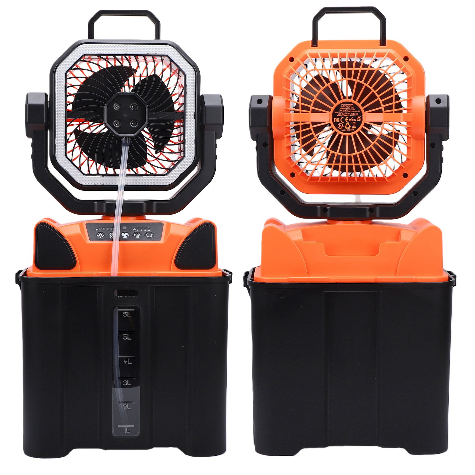 Ventilador de Camping Recargab - Outdoor Power Fan reseña y precio