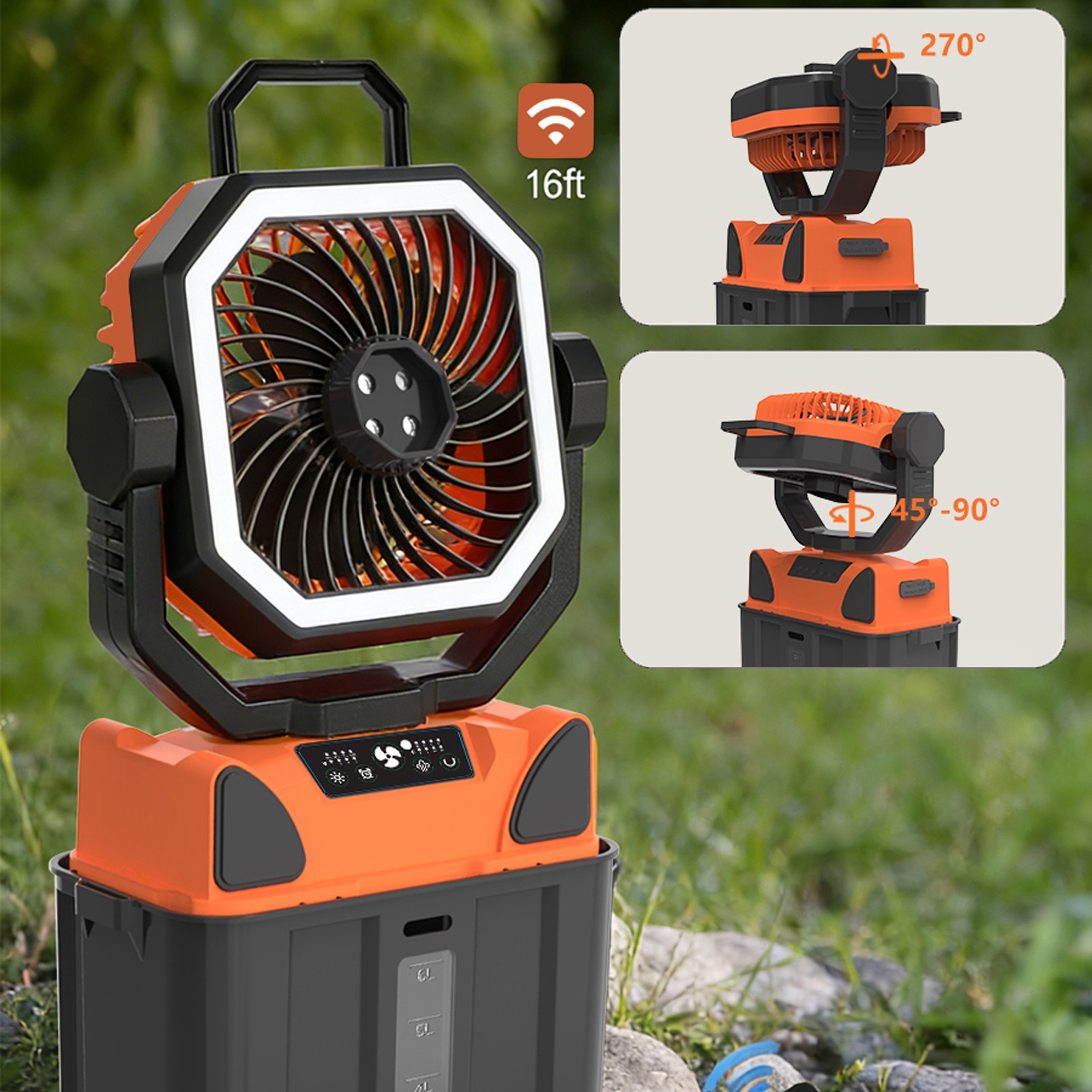 Ventilador de Camping Recargab - Outdoor Power Fan reseña y precio