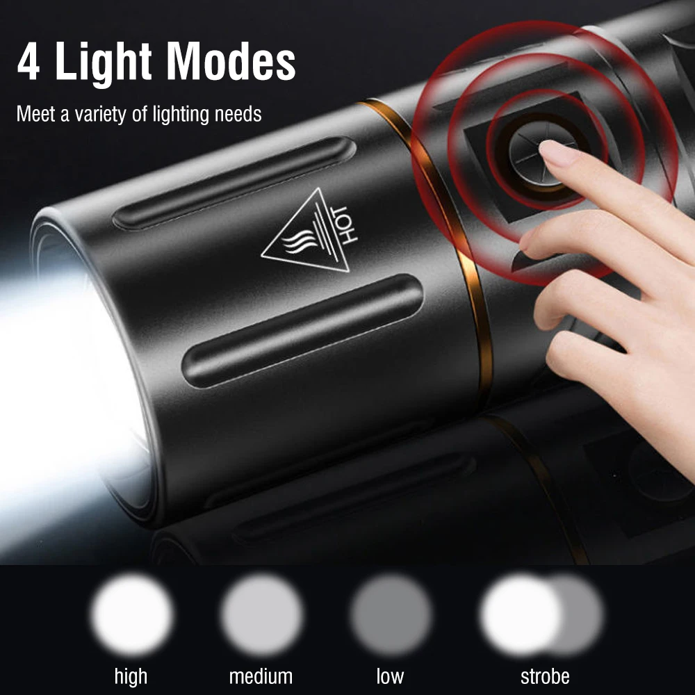 Linterna LED BORUiT Ultra Bril - Outdoor Power Usb reseña y precio