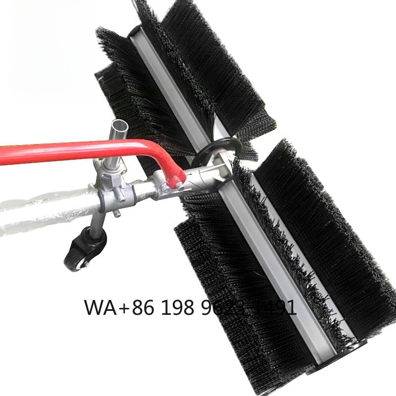 Cepillo de mano para césped, m - Outdoor Power Broom reseña y precio