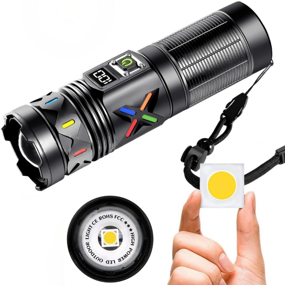 Linterna LED de alta potencia  - Outdoor Power For Camping reseña y precio