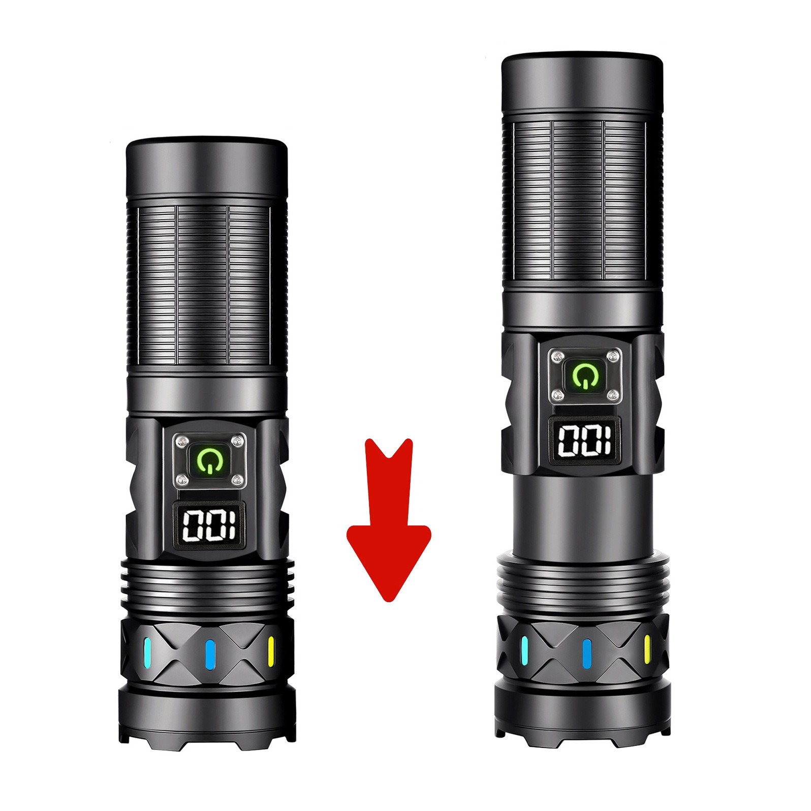 Linterna LED de alta potencia  - Outdoor Power For Camping reseña y precio