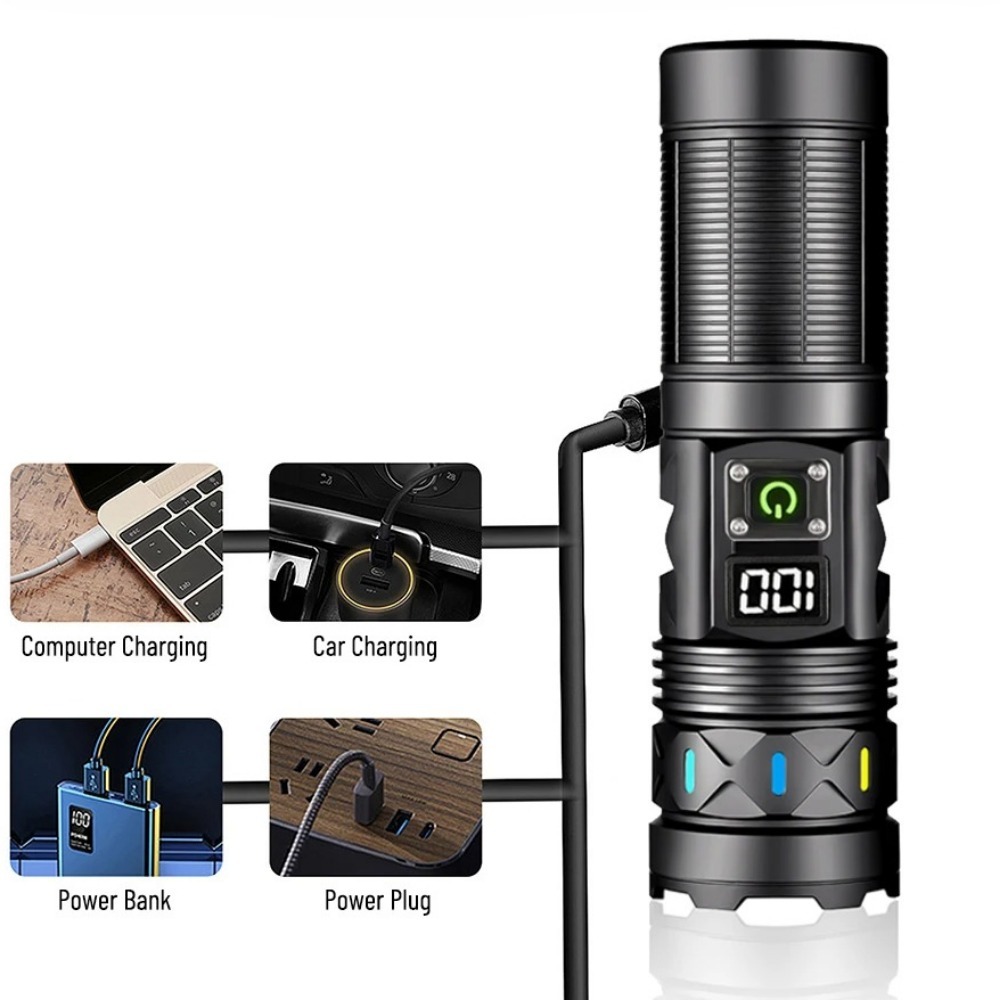 Linterna LED de alta potencia  - Outdoor Power For Camping reseña y precio