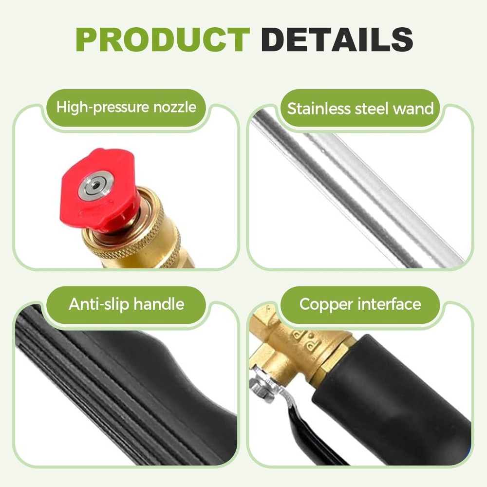 Boquilla de chorro para mangue - Outdoor Power 'Hose' reseña y precio